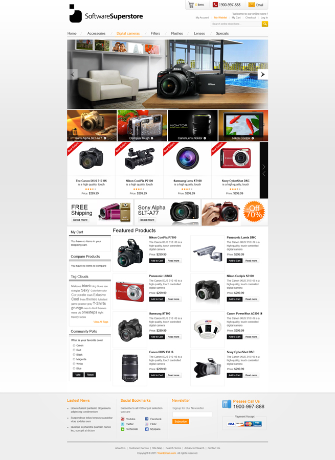 Diseño Web por hirundo.design para pcfritz.de Onlinestore GmbH | Diseño #1470905
