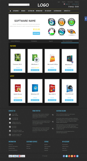 Web Design by HSwebmasters for pcfritz.de Onlinestore GmbH | Design: #1457887