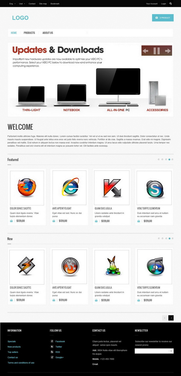 Web Design by HSwebmasters for pcfritz.de Onlinestore GmbH | Design #1459118
