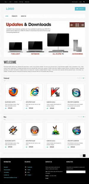 Web Design by HSwebmasters for pcfritz.de Onlinestore GmbH | Design: #1459118