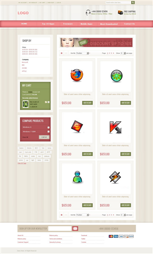 Web Design by HSwebmasters for pcfritz.de Onlinestore GmbH | Design: #1461497