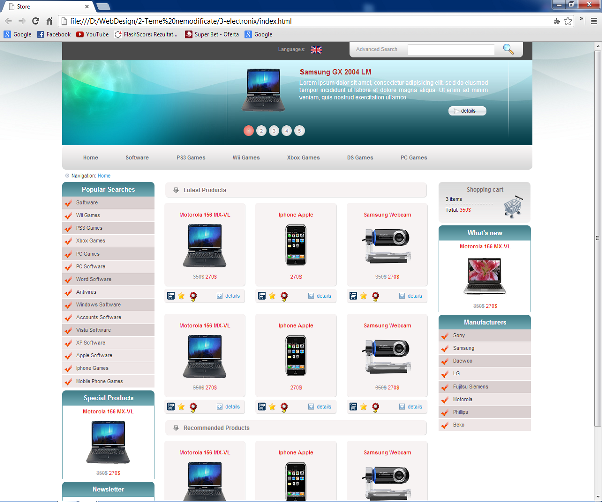 Web Design by TheRCM24 for pcfritz.de Onlinestore GmbH | Design #1439049