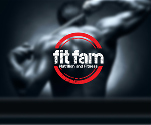 Fit Fam Nutrition and Fitness | Logo Design by TRHZ