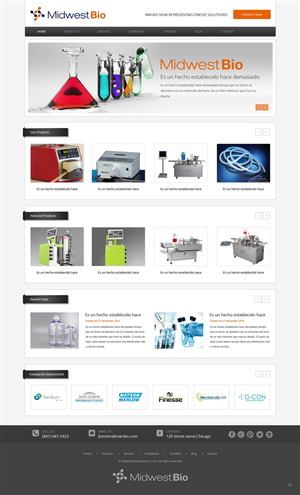Web Design by pb for this project | Design: #5146291