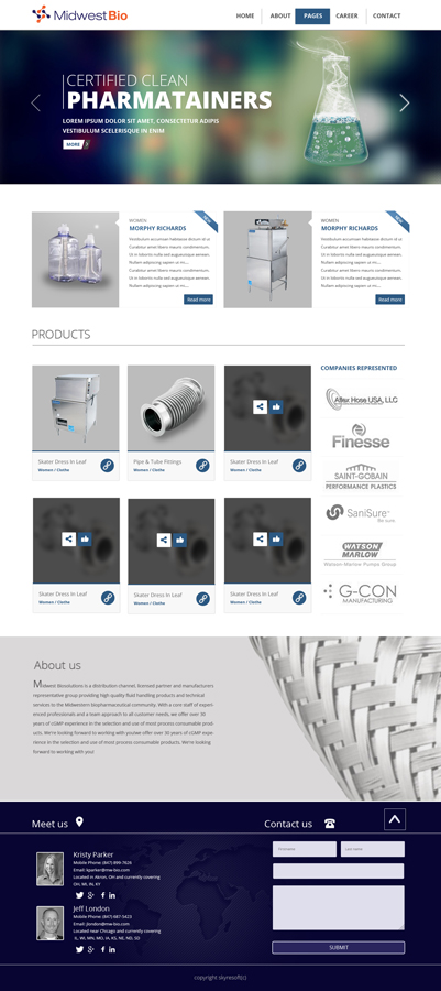 Web Design by NS for this project | Design #5182466