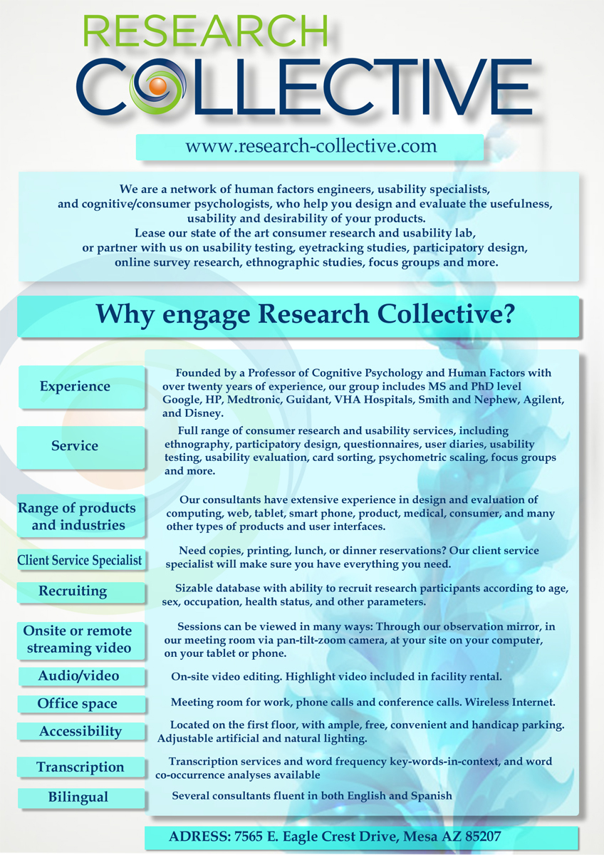 Diseño de Flyer por Admir Mazalovic para Research Collective | Diseño #1429641