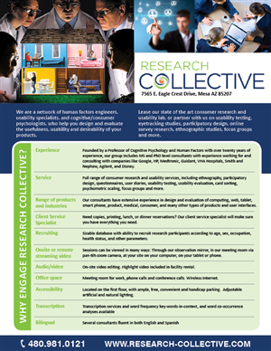 Flyer Design by rkailas for Research Collective | Design #1433220