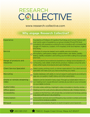 Flyer Design by Octav for Research Collective | Design: #1429311