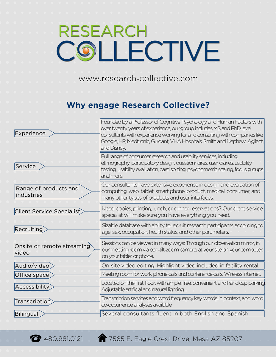 Diseño de Flyer por Octav para Research Collective | Diseño #1429777