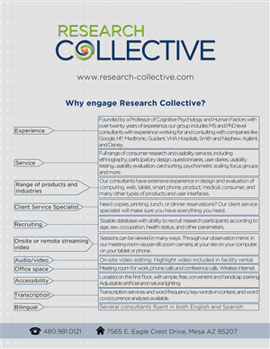 Flyer Design by Octav for Research Collective | Design: #1429777