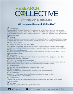 Flyer Design by Octav for Research Collective | Design: #1429922