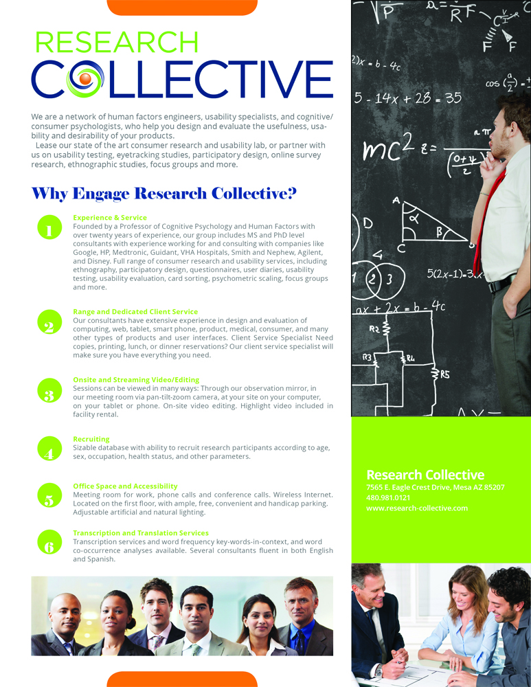 Diseño de Flyer por CreativeQD para Research Collective | Diseño #1438704