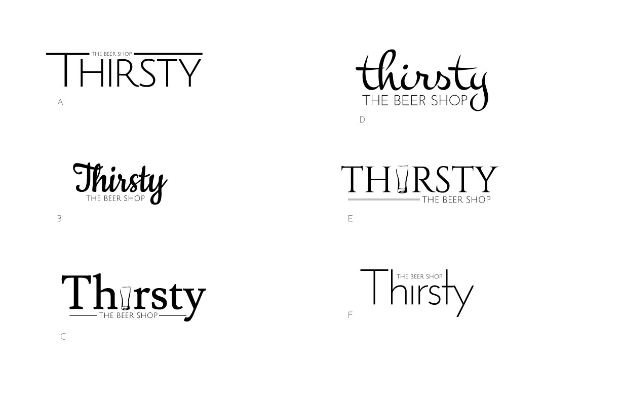 Logo-Design von KT für Thirsty Beer Shop | Design #1430204