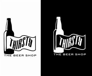 Logo-Design von PoBoyDesign für Thirsty Beer Shop | Design: #1462924