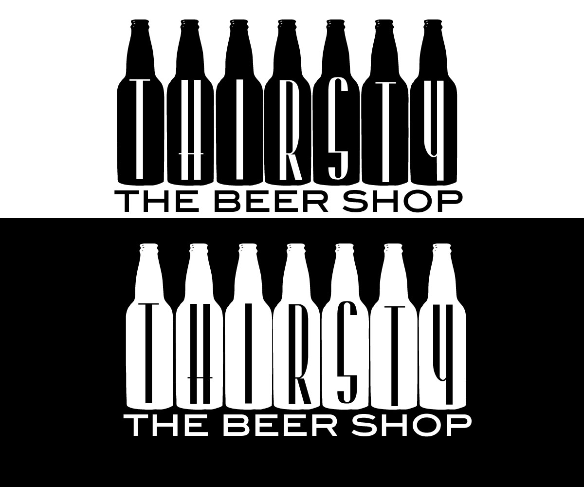 Logo-Design von PoBoyDesign für Thirsty Beer Shop | Design #1462950