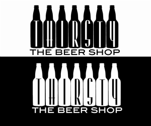 Logo-Design von PoBoyDesign für Thirsty Beer Shop | Design: #1462950