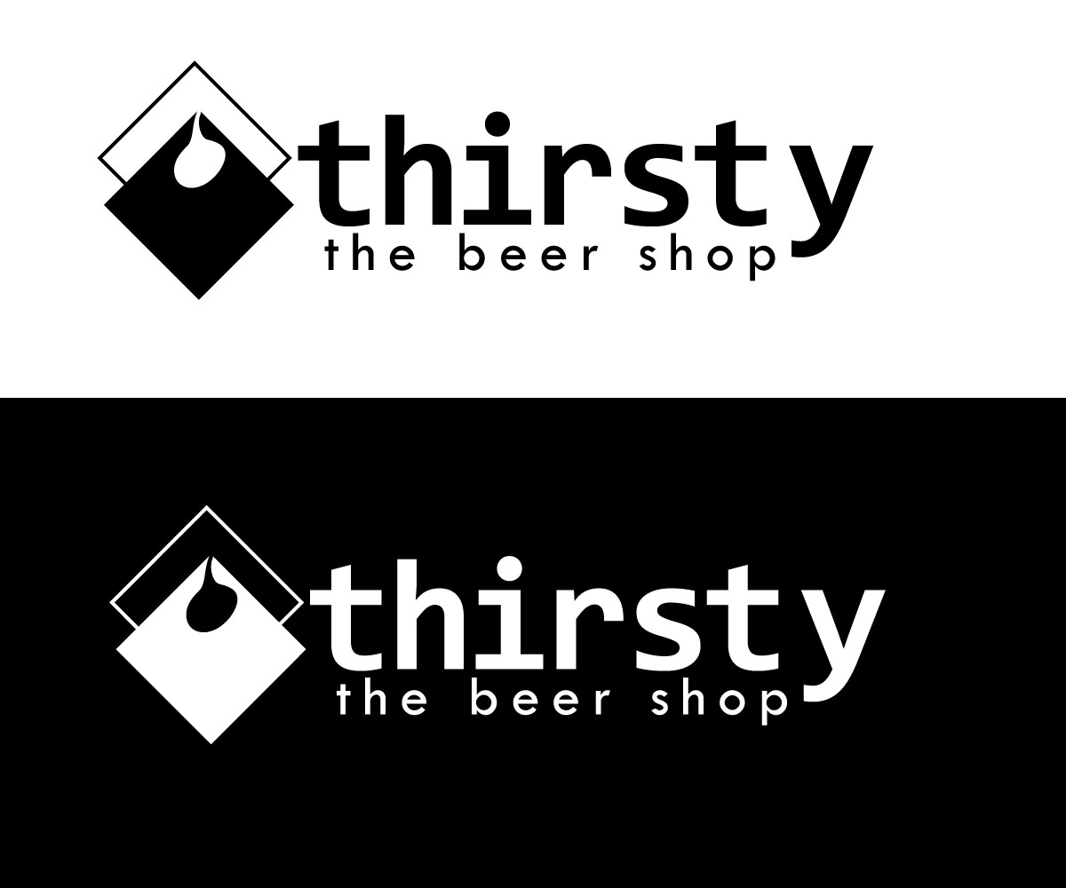 Logo-Design von PoBoyDesign für Thirsty Beer Shop | Design #1463012