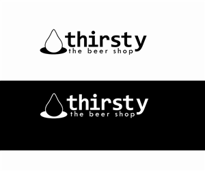 Logo-Design von PoBoyDesign für Thirsty Beer Shop | Design: #1466857