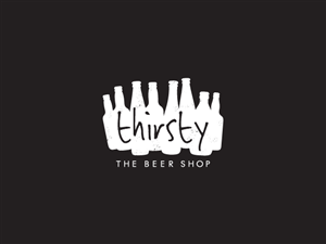 Logo Design by Hoopoe for Thirsty Beer Shop | Design: #1433513