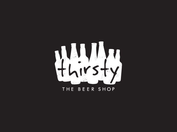 Logo-Design von Hoopoe für Thirsty Beer Shop | Design #1433521