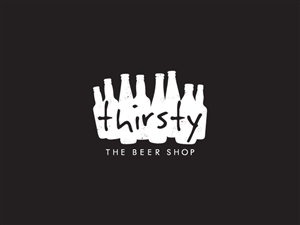 Logo Design by Hoopoe for Thirsty Beer Shop | Design: #1433521