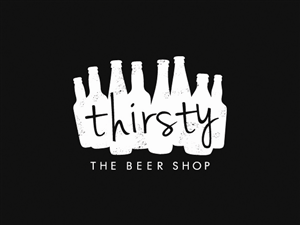 Logo Design by Hoopoe for Thirsty Beer Shop | Design: #1464901