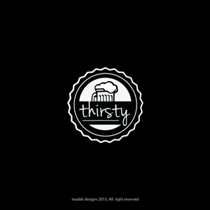 Logo Design by madeli for Thirsty Beer Shop | Design: #1464083