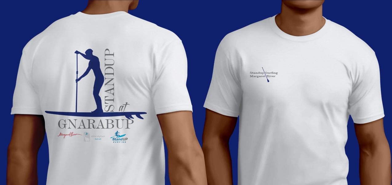 T-Shirt-Design von TZãrtz für StandupSurfing | Design #5090037