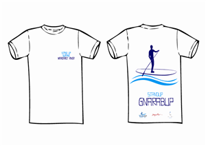 Diseño de Camiseta por cr8tive para StandupSurfing | Diseño #5091542