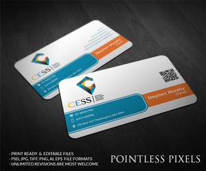 Business Card Design by Pointless Pixels India for this project | Design: #5088972