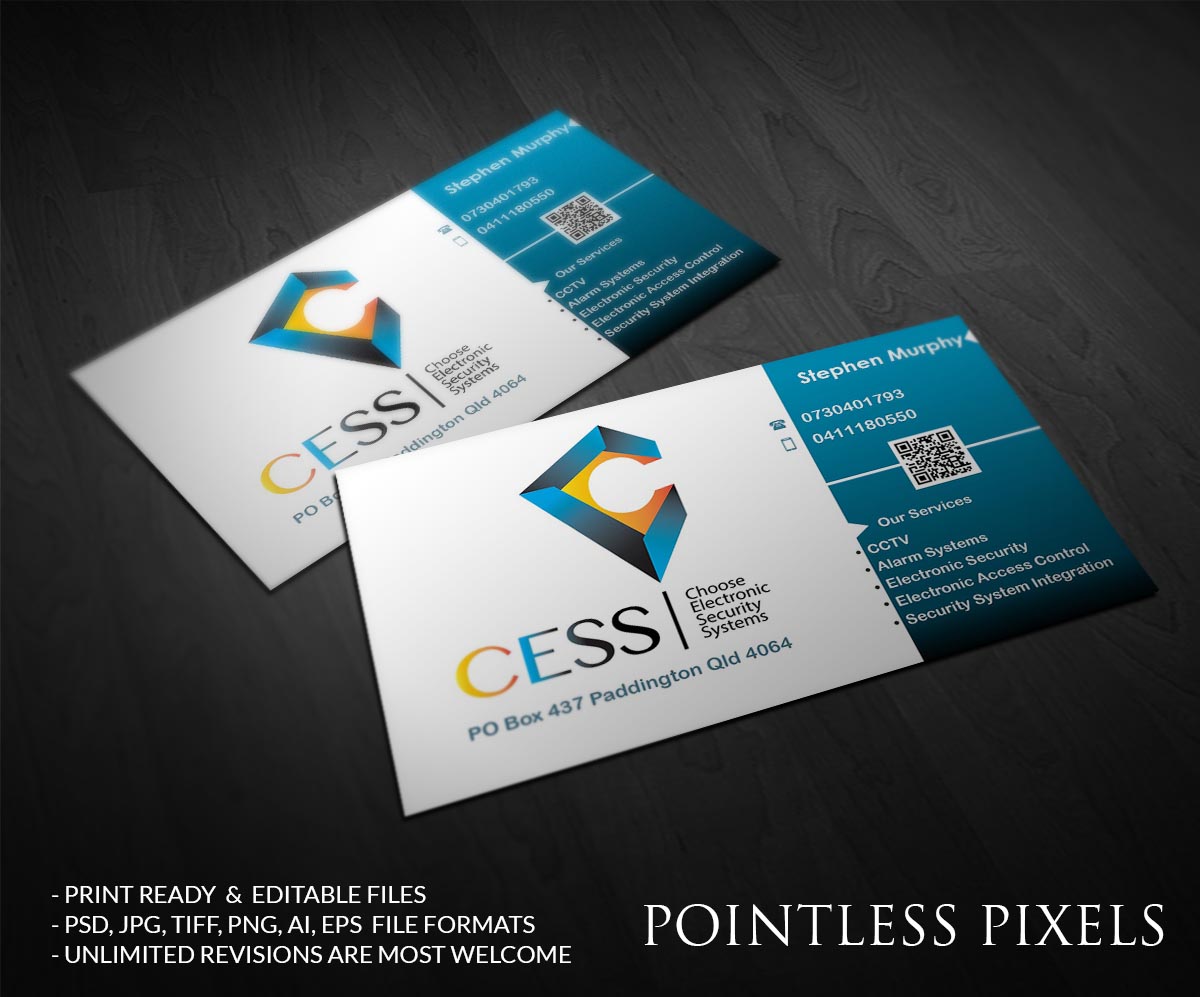 Business Card Design by Pointless Pixels India for this project | Design #5089036