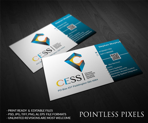 Business Card Design by Pointless Pixels India for this project | Design: #5089036