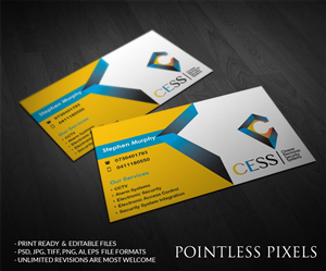 Diseño de Tarjeta de Presentación por Pointless Pixels India para este proyecto | Diseño #5094362