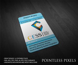 Business Card Design by Pointless Pixels India for this project | Design: #5100484