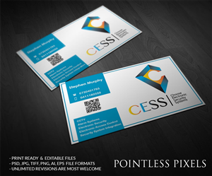 Business Card Design by Pointless Pixels India for this project | Design: #5102196