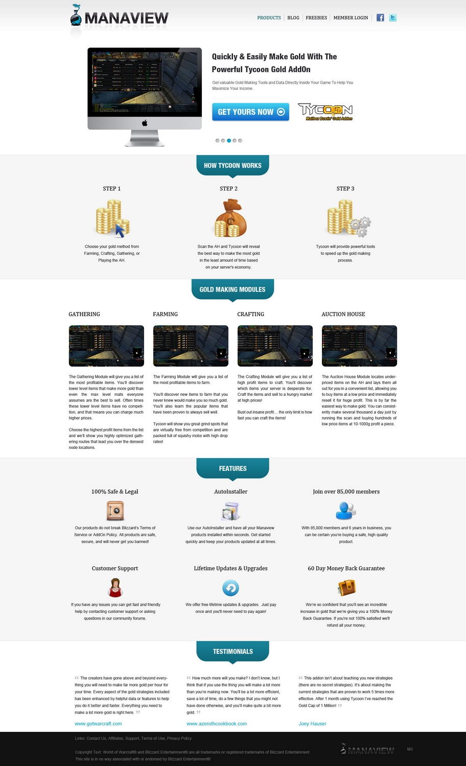 Landing Page-Design von pb für Manaview | Design #1437745