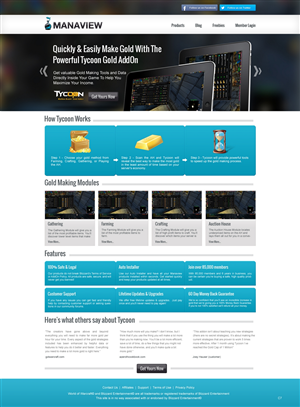 Landing Page Design by pb for Manaview | Design: #1440511