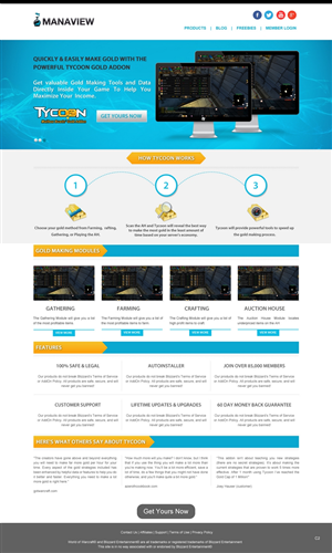 Landing Page-Design von pb für Manaview | Design: #1445898