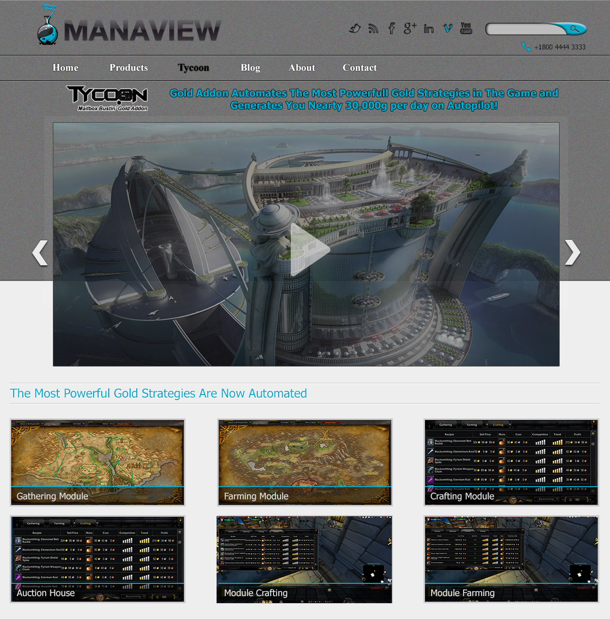 Landing Page Design by Nick for Manaview | Design #1467386