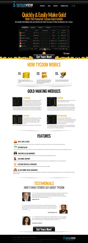 Design de Page d'Accueil par TechWise pour Manaview | Design #1453718