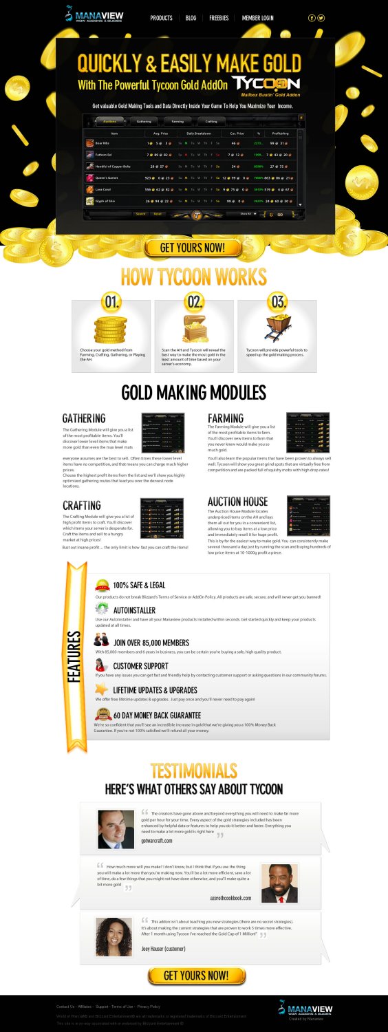Design de Page d'Accueil par TechWise pour Manaview | Design #1453792