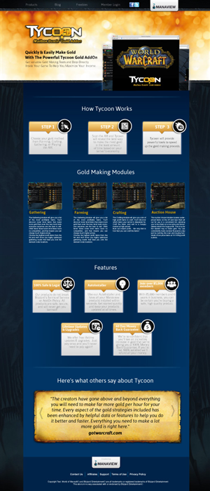 Landing Page Design by JCR for Manaview | Design: #1445200
