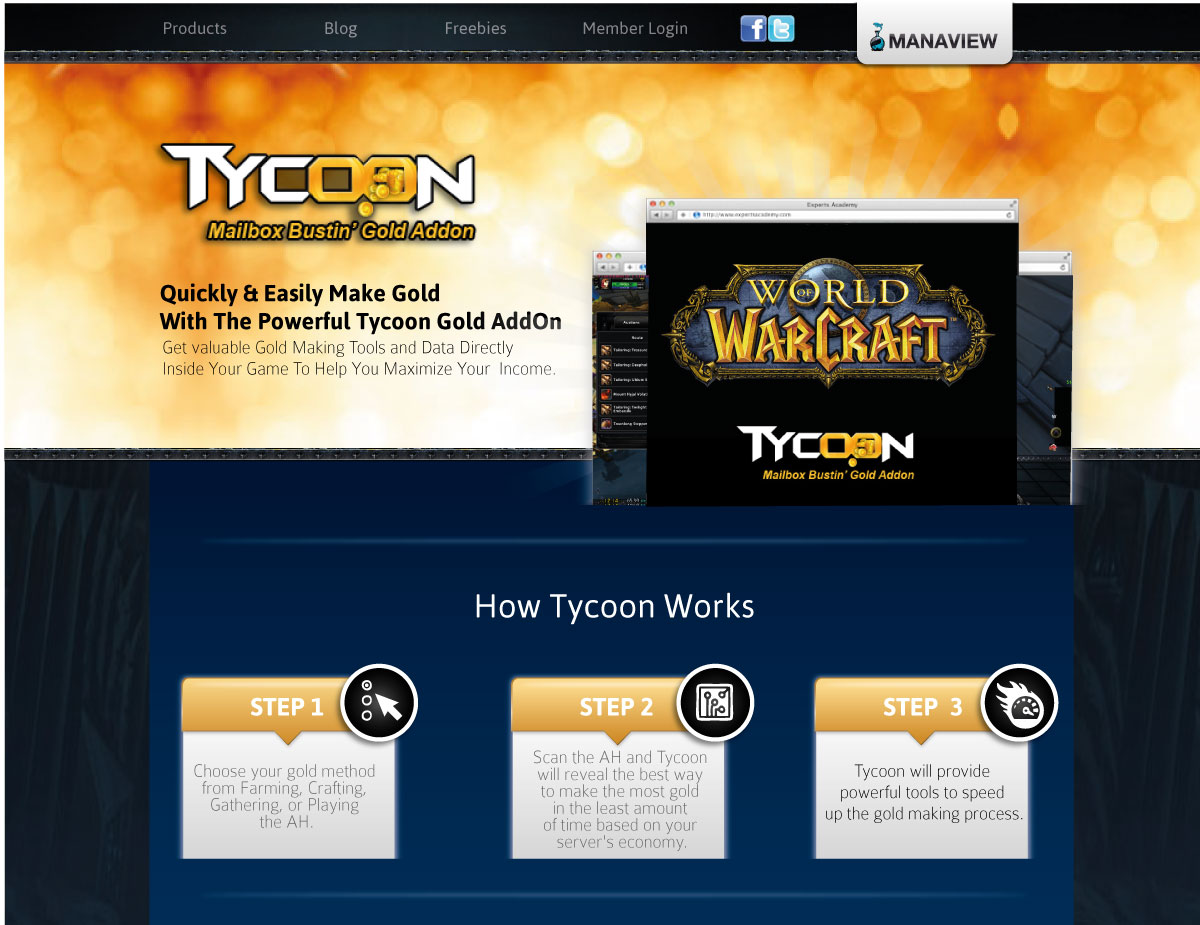 Design de Page d'Accueil par JCR pour Manaview | Design #1445202