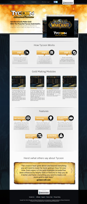 Landing Page-Design von JCR für Manaview | Design: #1449448