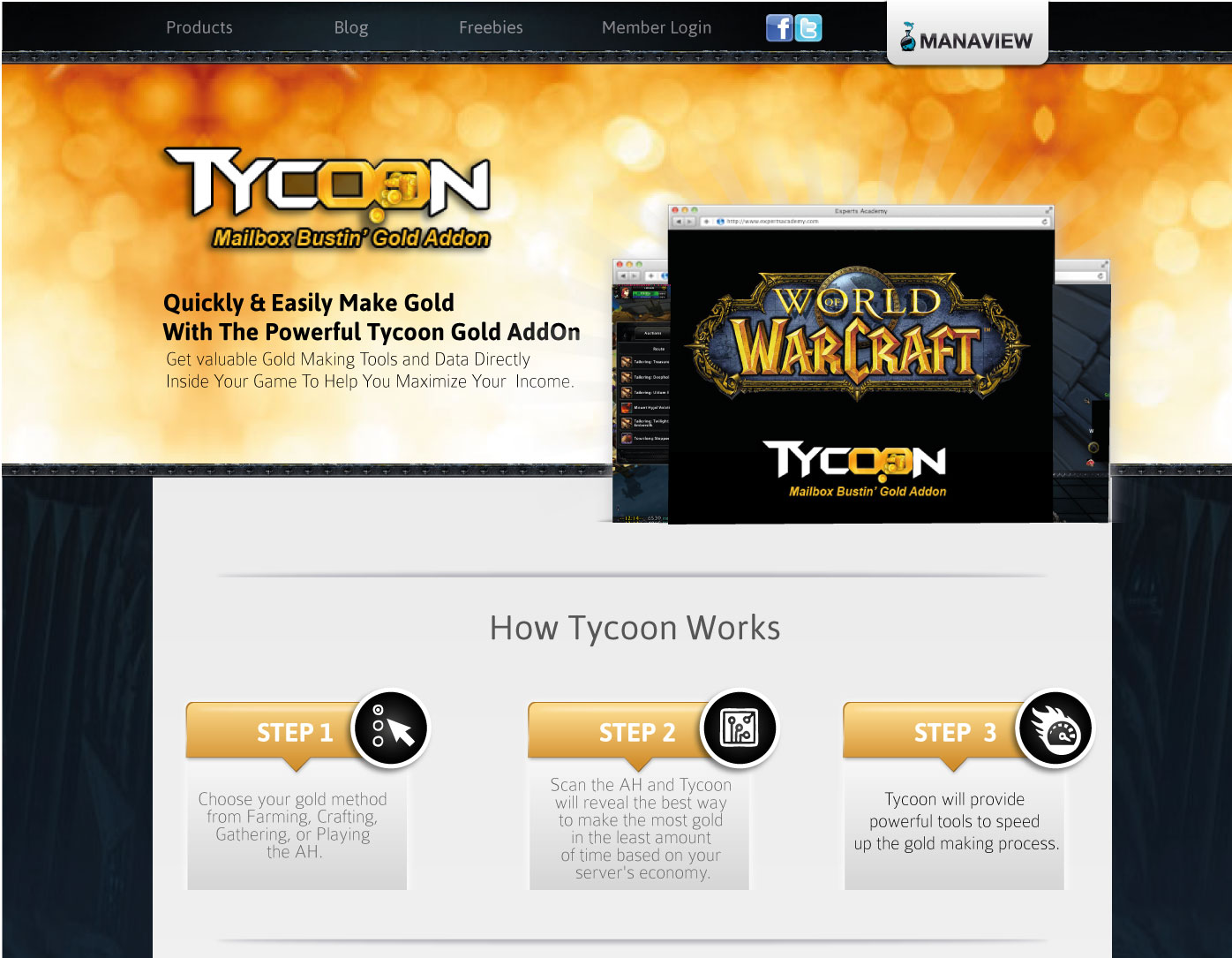 Landing Page Design by JCR for Manaview | Design #1449451