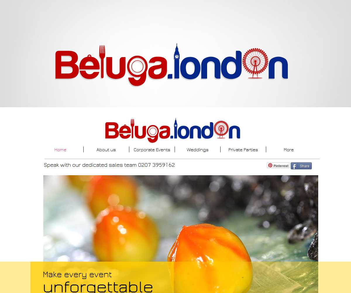 Logo Design by TRHZ for Beluga Catering Ltd | Design #5094745