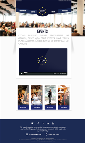 Newsletter-Design von Ananass-Templates für dieses Projekt | Design: #1503048