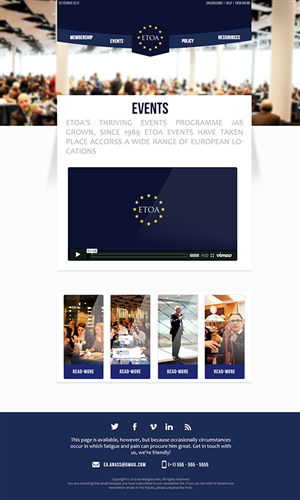 Newsletter-Design von Ananass-Templates für dieses Projekt | Design: #1503055