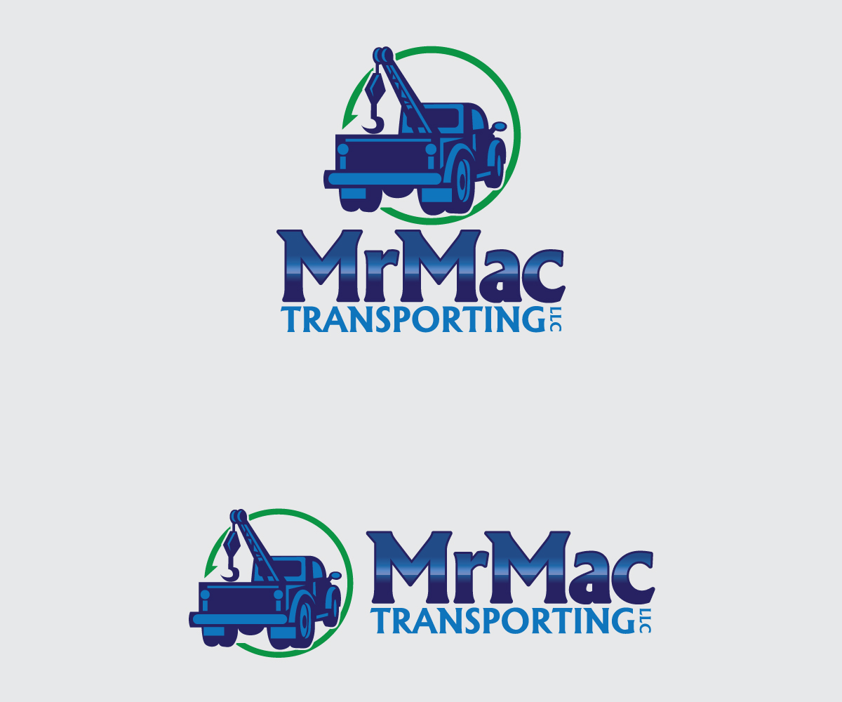 Logo Design by Crest Logo Designs for MrMac Transporting LLC | Design #5100120