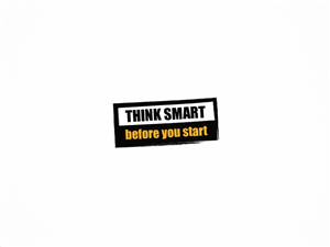 Think smart before you start | Logo Design by Enzzok